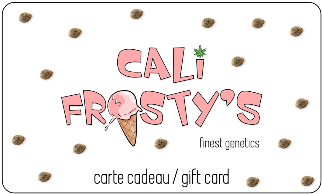 La tarjeta de regalo de Califrosty 💳